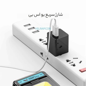 مینی هدلامپ گیره دار اسمایلینگ شارک مدل TD0148A