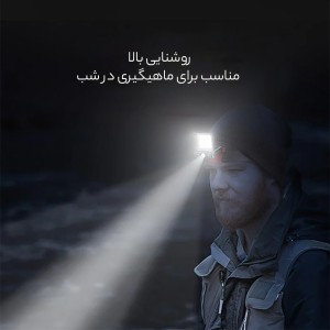 مینی هدلامپ گیره دار اسمایلینگ شارک مدل TD0148A