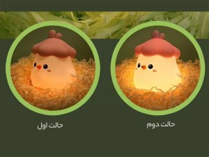 چراغ خواب فانتزی رومیزی شارژی قابل حمل اتاق کودک مدل XRMML2305
