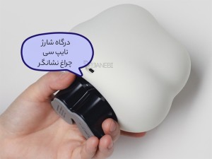 چراغ خواب طرح ابر مدل HL24