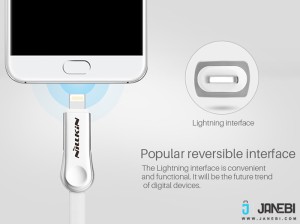 کابل دو سر micro-USB و Lightning نیلکین مدل Plus Ⅲ