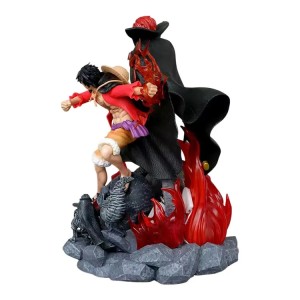 اکشن فیگور وان پیس One Piece Shanks & Luffy Pirate Duo Yonkou