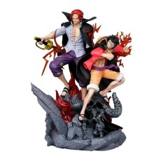 اکشن فیگور وان پیس One Piece Shanks & Luffy Pirate Duo Yonkou