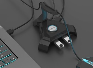 هاب 4 پورت USB اوریکو مدل LH4U2