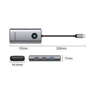 هاب Type-C اوریکو ORICO مدل PW115PGYEP