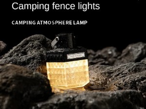 چراغ کمپینگ و پاور بانک شارژی ضدآب مدل Light 390