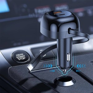 شارژر فندکی فست شارژ ماشین پورودو مدل FWCH030
