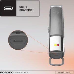 ست ریش تراش و ماشین اصلاح شارژی پورودو مدل PDLFST112SL