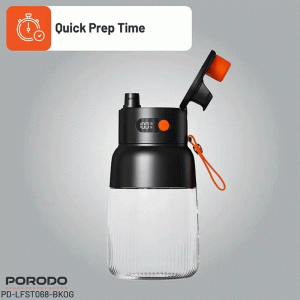 مخلوط‌کن شارژی و اسموتی‌ساز پورودو مدل PDLFST068BK0G