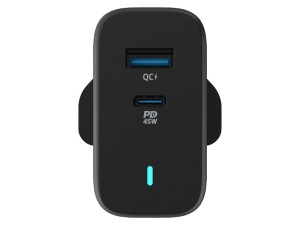 شارژر دیواری Type-C و USB پاورولوژی مدل PWCUQC004