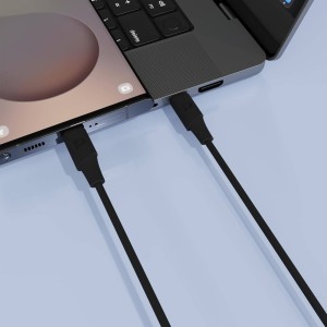 کابل شارژ Type-C به Type-C پاورولوژی مدل PCAB017BK PC017