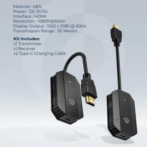 دانگل HDMI انتفال تصویر بی سیم پاورولوژی مدل PHDMRABK