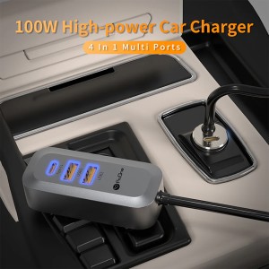 شارژر فندکی فست شارژ پرووان مدل PCG23
