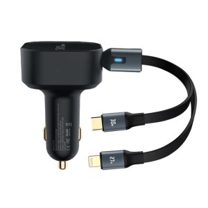 شارژر فندکی فست شارژ ماشین پرووان مدل PCG26
