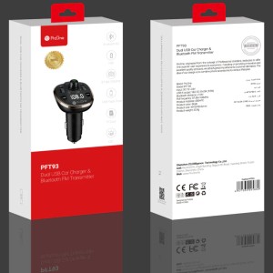 شارژر فندکی فست شارژ ماشین خودرو پرووان مدل PFT93