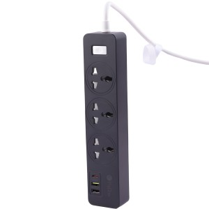 چند راهی برق ارت دار سه سوکت پرووان مدل PPS615C