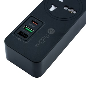 چند راهی برق ارت دار سه سوکت پرووان مدل PPS615C