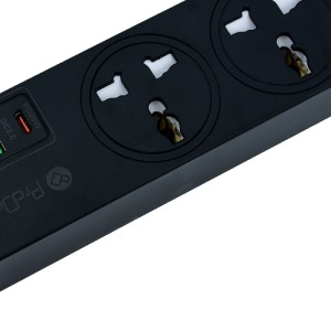 چند راهی برق ارت دار سه سوکت پرووان مدل PPS615C