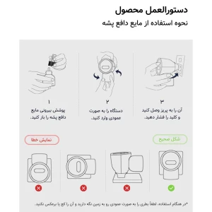 حشره‌کش برقی پریزی و چراغ خواب کوالیتل مدل ZSM242117