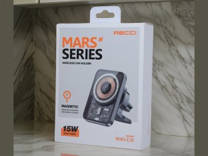 هولدر و شارژر موبایل مگنتی داخل خودرو رسی مدل RHOC31