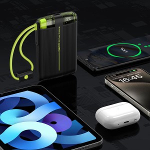 پاوربانک Type-C و Lightning رسی مدل RPBP13 ظرفیت 10000 میلی آمپر ساعت