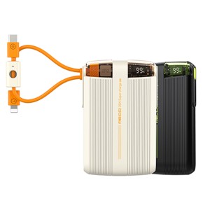پاوربانک Type-C و Lightning رسی مدل RPBP13 ظرفیت 10000 میلی آمپر ساعت