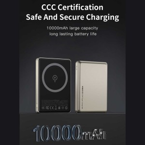پاوربانک وایرلس رسی مدل RPBW26 ظرفیت 10000 میلی آمپر ساعت