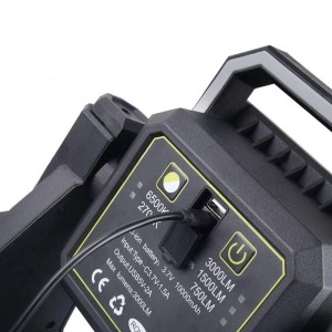 چراغ کار پایه دار شارژی ضدآب مدل YJ5805A