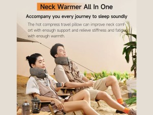 بالش مسافرتی دورگردنی و کمپرس گرم گردن رپور مدل RpR5