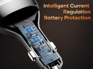 شارژر فندکی فست شارژ ماشین راک مدل C301