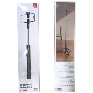 مونوپاد حرفه‌ای شاتردار و سه‌پایه موبایل رتاکو مدل RZP001AB226
