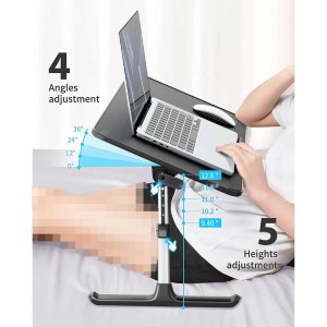 میز و پایه نگهدارنده لپ تاپ تا 17 اینچ تاشو و قابل حمل سایجی مدل AL33