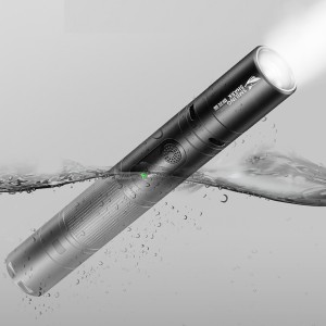 چراغ قوه شارژی ضدآب و فندک الکتریکی اسمایلینگ شارک مدل SD0720