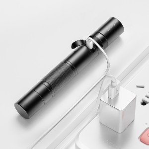 چراغ قوه شارژی ضدآب و فندک الکتریکی اسمایلینگ شارک مدل SD0720