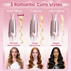 فر کننده مو شیگلم مدل Cupid's Charm قطر 32 میلی متر