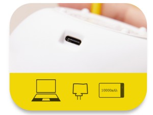 چراغ خواب رومیزی فانتزی سیلیکونی شارژی مدل XRMML2206