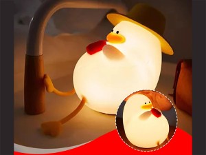 چراغ خواب رومیزی فانتزی سیلیکونی شارژی مدل XRMML2206