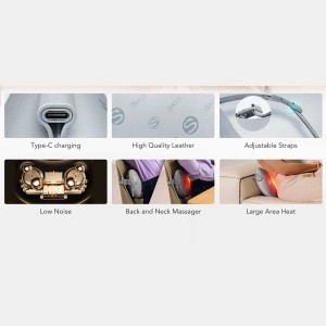 ماساژور گردن و کمر حرارتی شارژی اس‌کا‌جی مدل T12 Pro