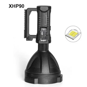 چراغ قوه شارژی و پاوربانک ضدآب اسمایلینگ شارک مدل W591P90