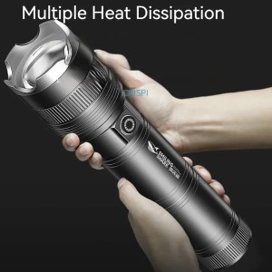 چراغ قوه شارژی و پاوربانک اسمایلینگ شارک مدل SD0523
