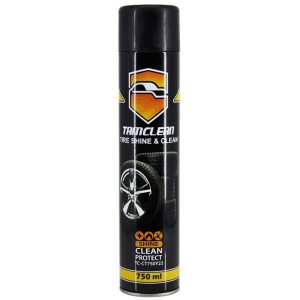 اسپری براق‌کننده لاستیک و پولیش تایر ماشین تام کلین 750 میلی‌لیتر مدل TCCT750Y22