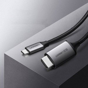 کابل تبدیل Type-C به HDMI یوگرین مدل MM142 50570 طول یک و نیم متر