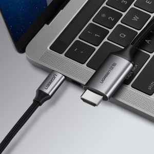 کابل تبدیل Type-C به HDMI یوگرین مدل MM142 50570 طول یک و نیم متر