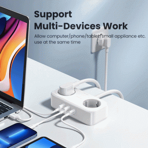 چندراهی برق دو سوکت یوگرین مدل CD28050683