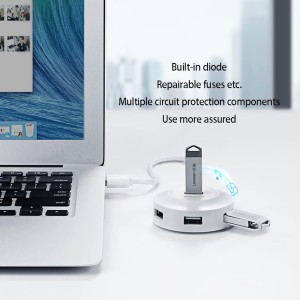 هاب 4 پورت USB یوگرین مدل CR106