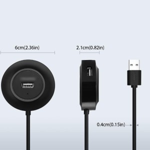 هاب 4 پورت USB یوگرین مدل CR106