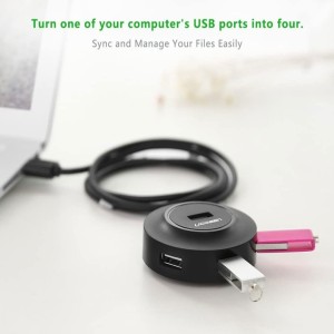هاب 4 پورت USB یوگرین مدل CR106