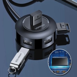 هاب 4 پورت USB یوگرین مدل CR106