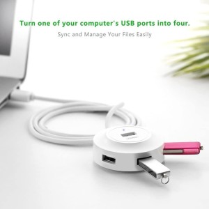 هاب 4 پورت USB یوگرین مدل CR106