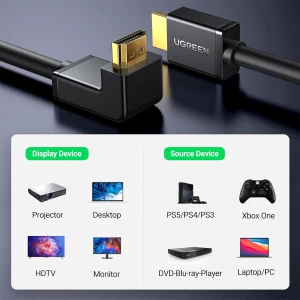 کابل HDMI به HDMI یوگرین مدل HD103 10173 طول دو متری